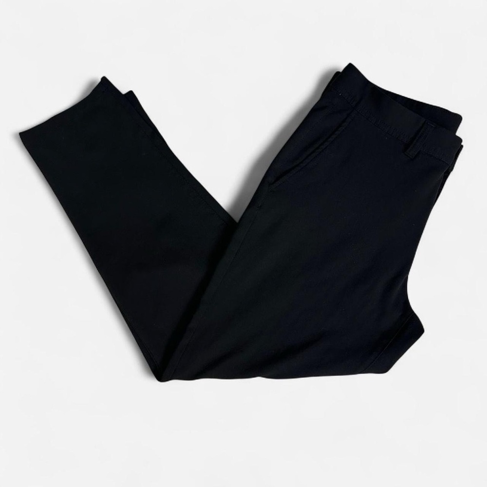 Zara Minimalist Classic Black Pants Trousers 32”